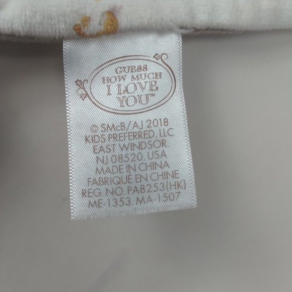 Kids Preferred Plush Bunny Guess How Much I Love You Baby Lovey Security Blanket - Picture 10 of 10